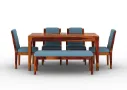 Munari 6 Seater Dining Set With Bench